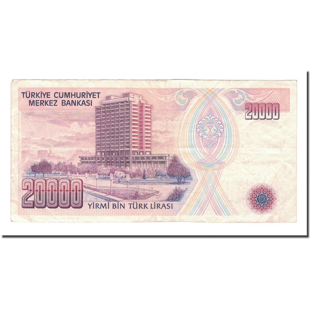 Banknote, Turkey, 20,000 Lira, 1970, 1970-01-14, KM:201, EF(40-45)