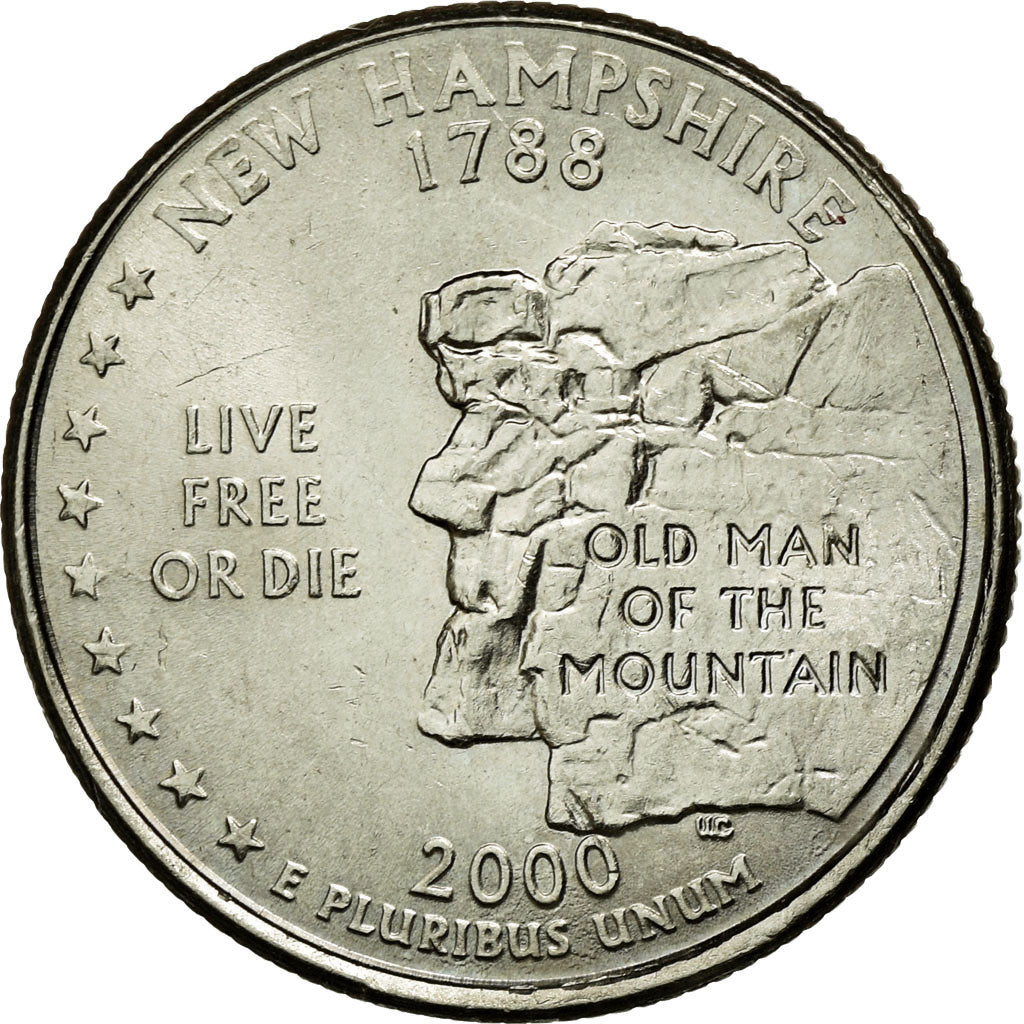 Moneda, Estados Unidos, Quarter, 2000, U.S. Mint, Philadelphia, EBC, Cobre -