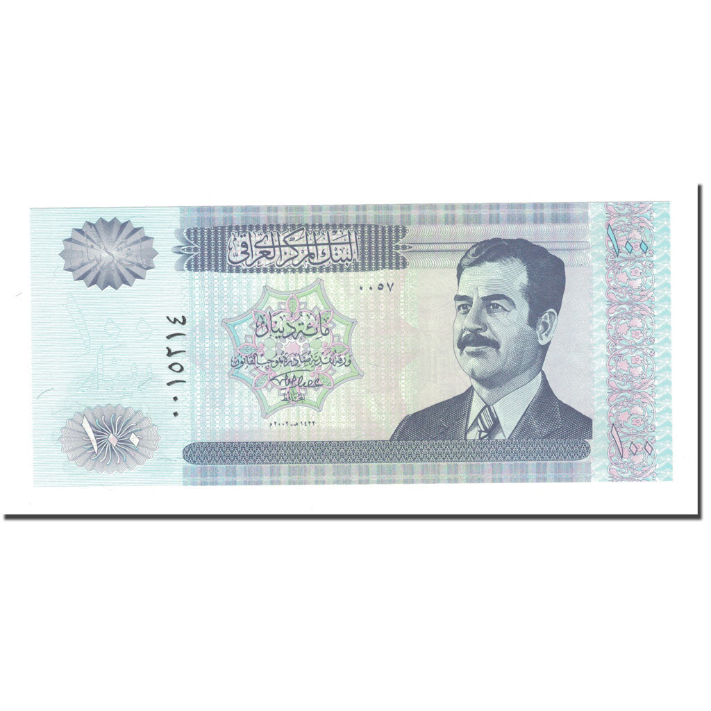 Banconote, Iraq, 100 Dinars, 2002, KM:87, FDS