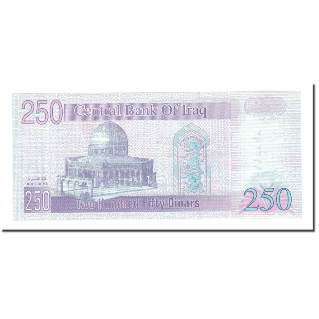 Geldschein, Irak, 250 Dinars, 2002, KM:88, UNZ