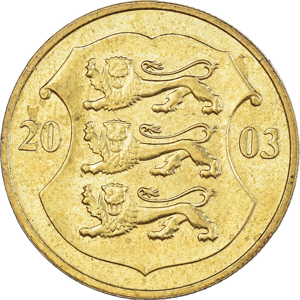 Coin, Estonia, Kroon, 2003
