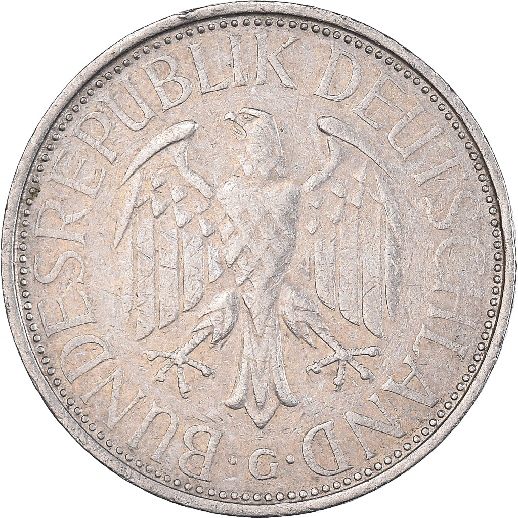 Moeda, ALEMANHA - REPÚBLICA FEDERAL, Mark, 1971