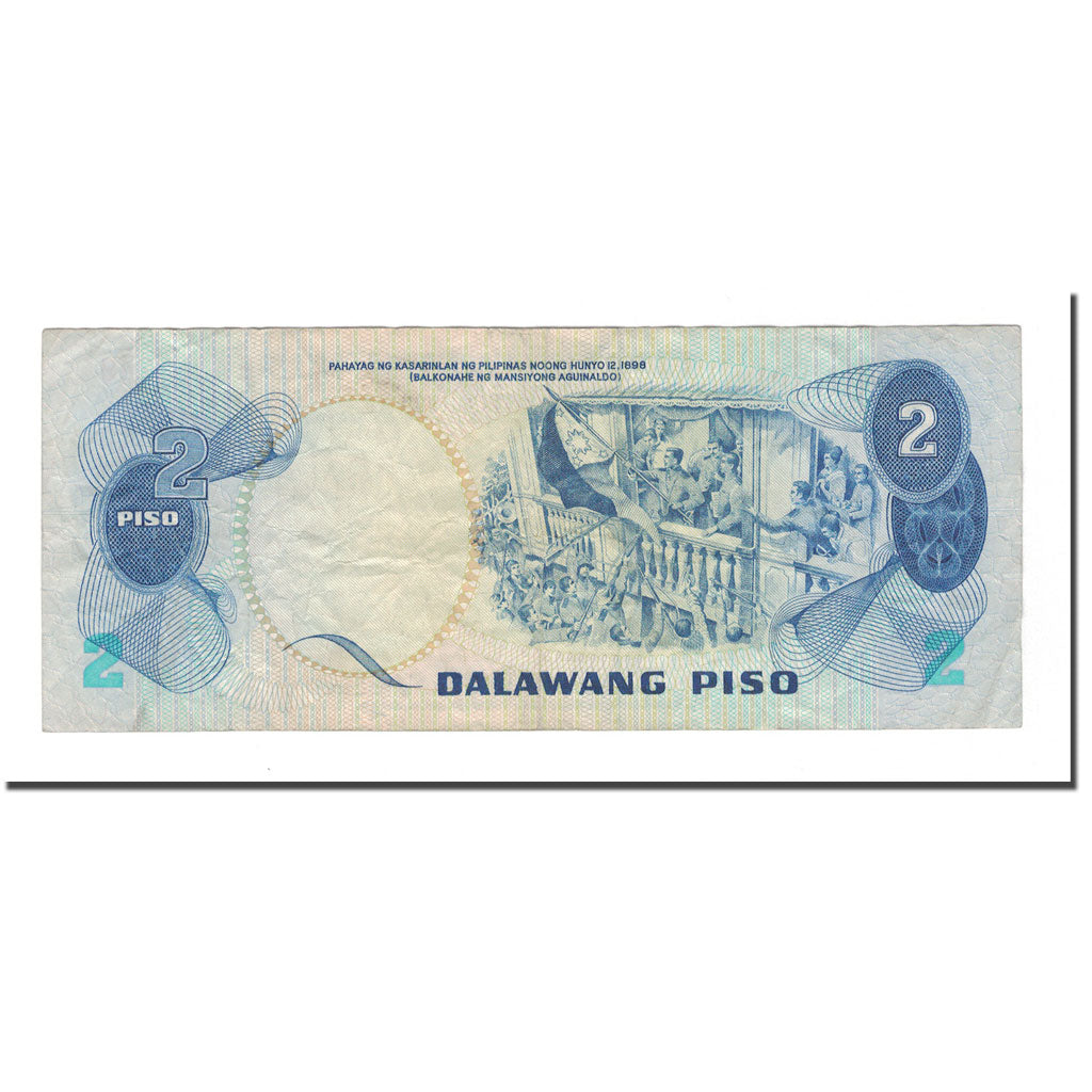 Billete, 2 Piso, Filipinas, KM:159c, BC