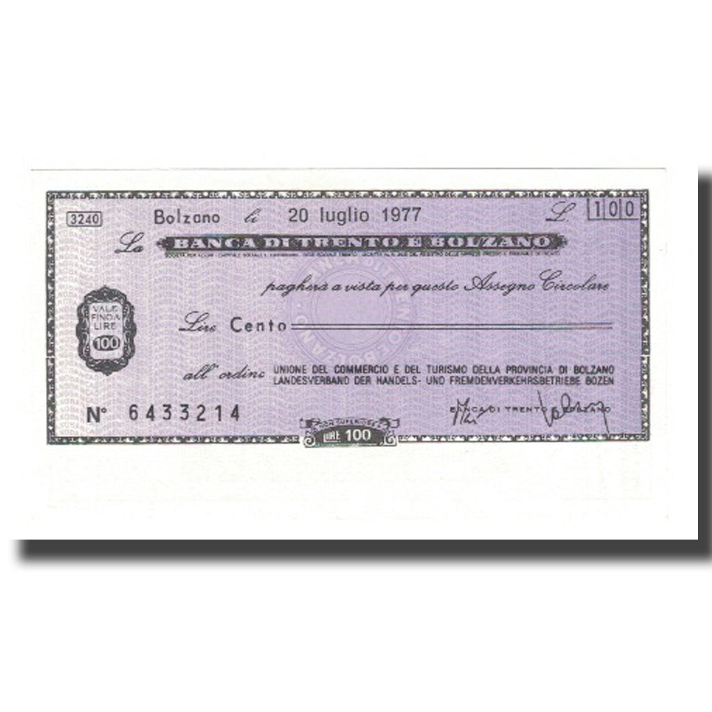 Banconote, Italia, 100 Lire, 1977, 1977-07-20, BB+
