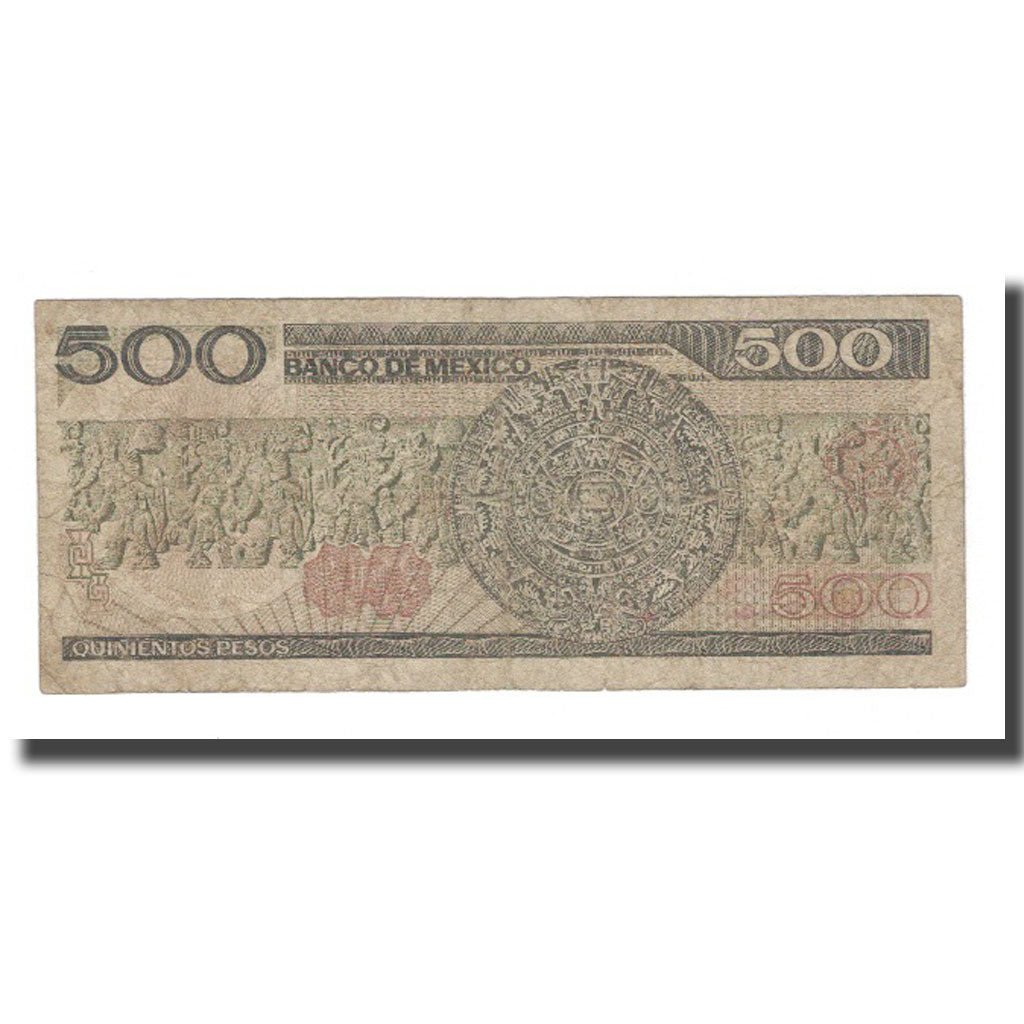 Billete, 500 Pesos, 1983, México, 1983-03-14, KM:79a, RC+