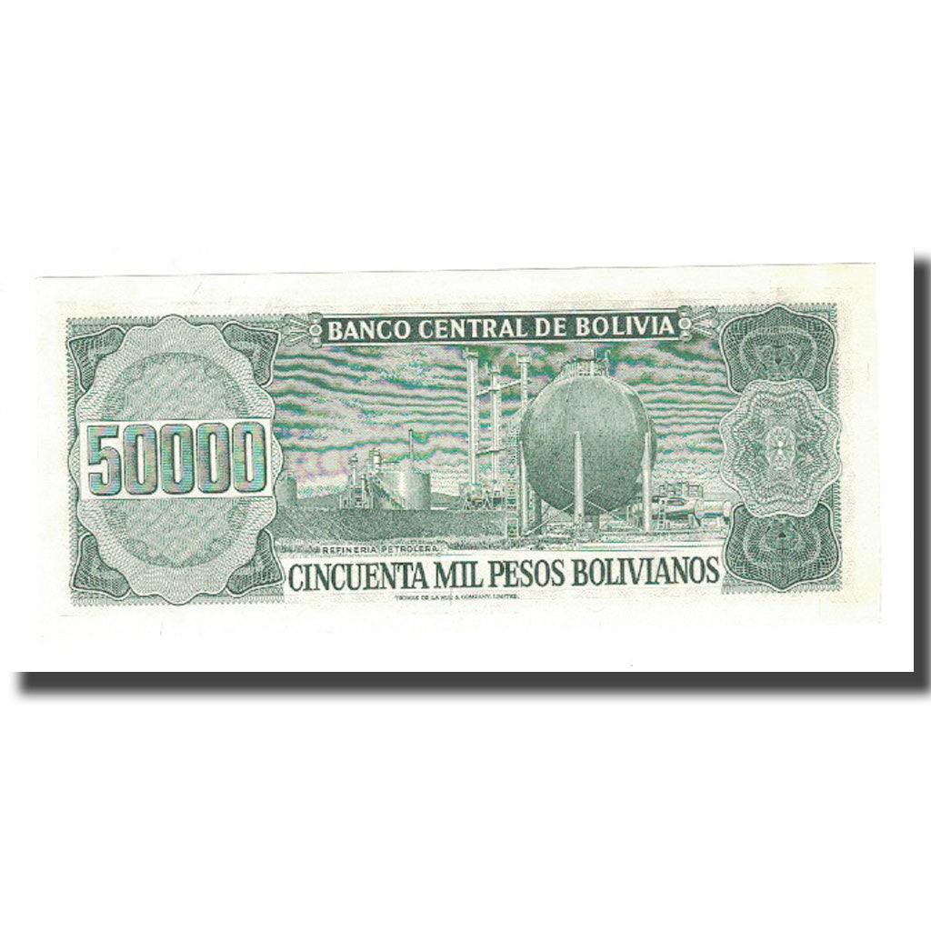 Billet, Bolivie, 50,000 Pesos Bolivianos, 1984, 1984-06-05, KM:170a, SPL+