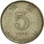 Monnaie, Hong Kong, Elizabeth II, 5 Dollars, 1993, TTB, Copper-nickel, KM:65