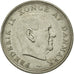 Moneta, Dania, Frederik IX, Krone, 1963, EF(40-45), Miedź-Nikiel, KM:851.1
