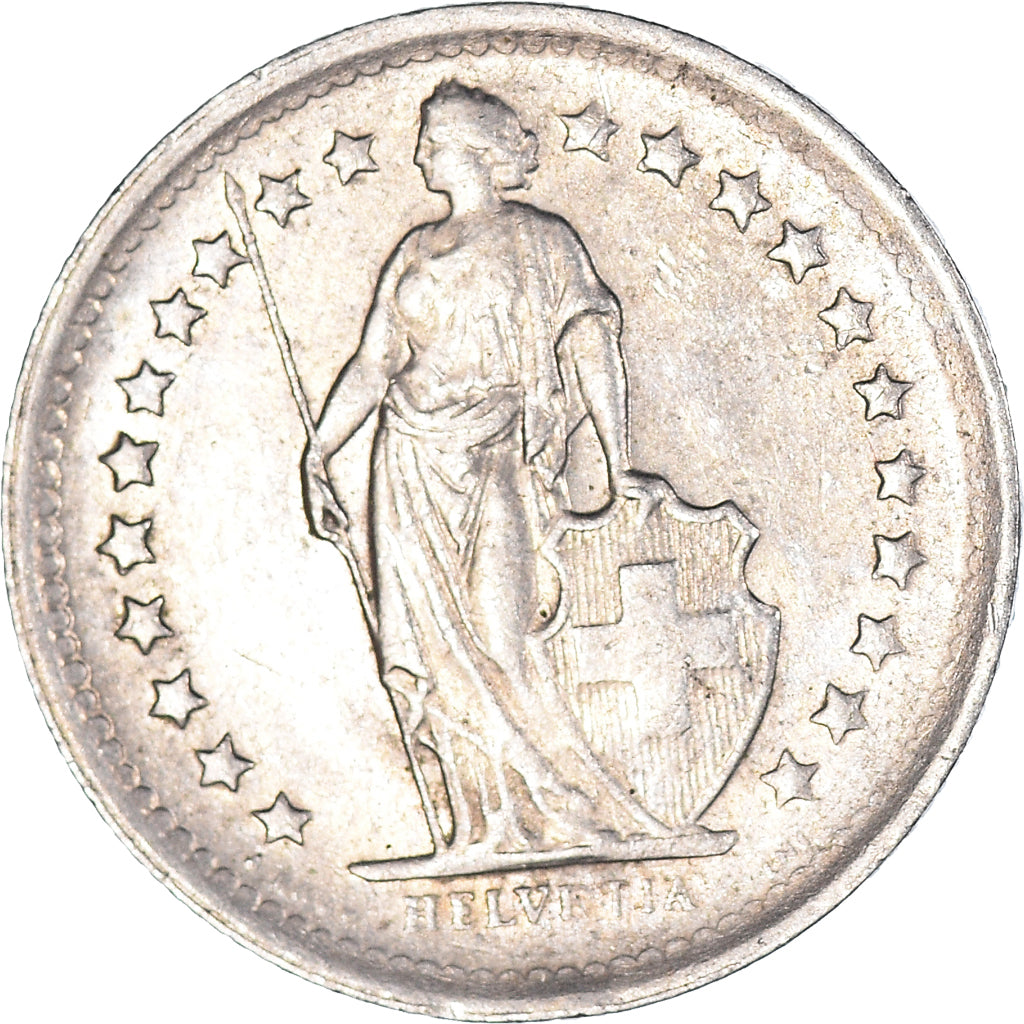 Moneda, Suiza, 1/2 Franc, 1996