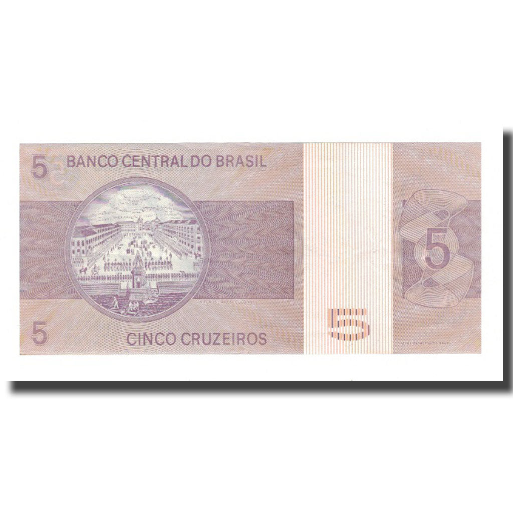 Banknote, Brazil, 5 Cruzeiros, KM:192d, AU(55-58)