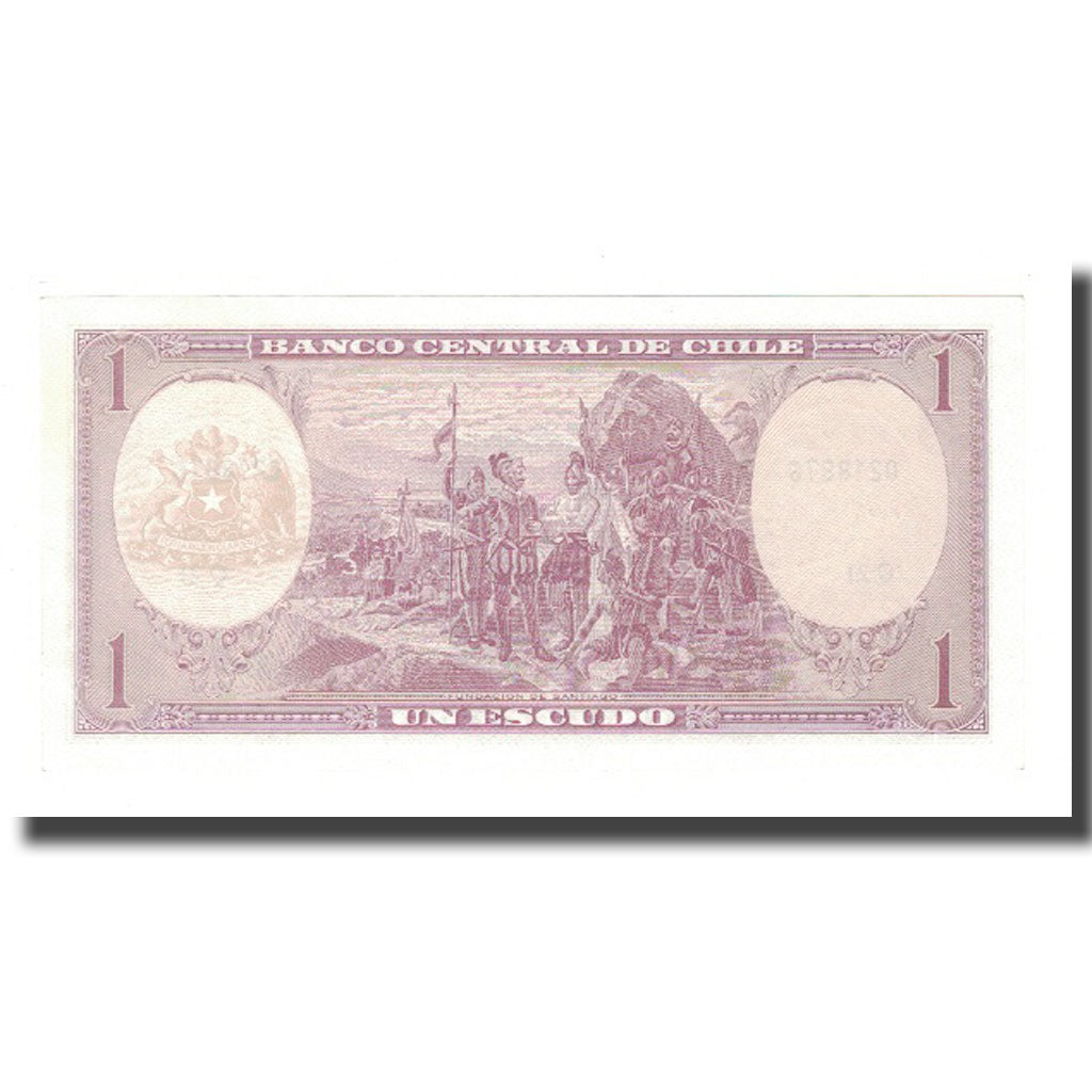 Banknote, Chile, 1 Escudo, KM:135d, UNC(63)