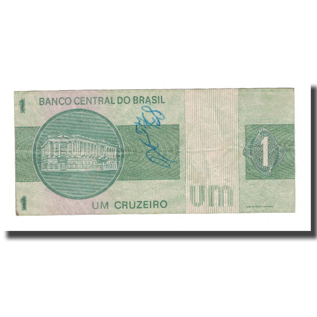 Billete, 1 Cruzeiro, Brasil, KM:191Ab, BC