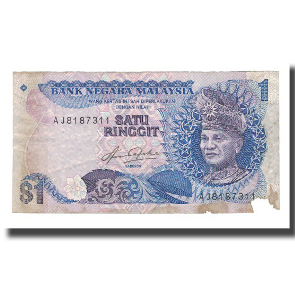 Banknote, Malaysia, 1 Ringgit, KM:27A, VG(8-10)