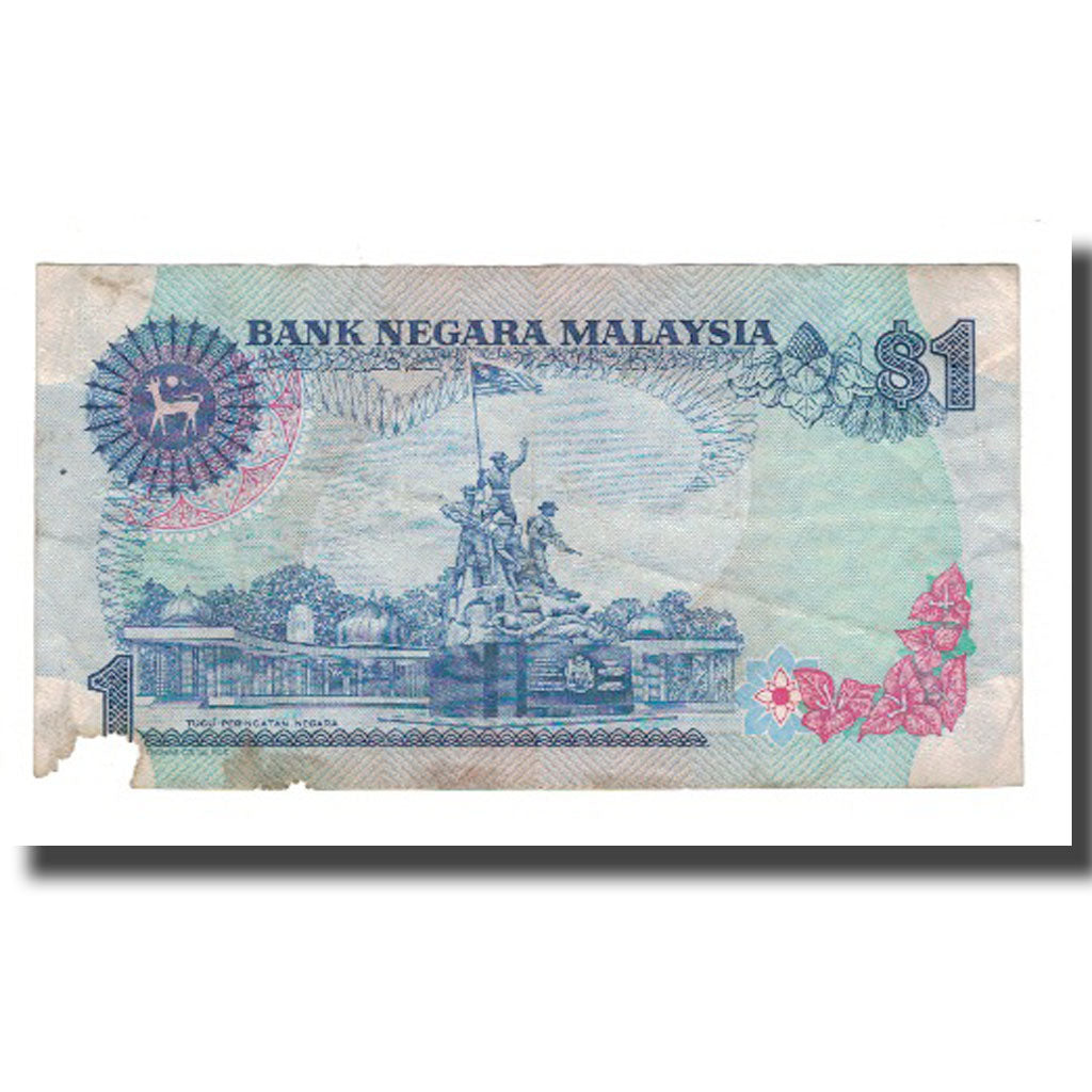 Banknote, Malaysia, 1 Ringgit, KM:27A, VG(8-10)