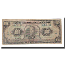 Geldschein, Ecuador, 100 Sucres, 1971, 1971-05-20, KM:118a, SGE+