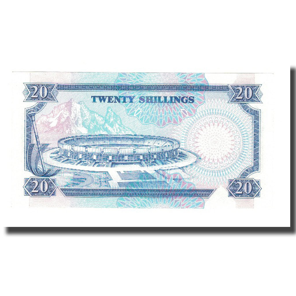 Banknote, Kenya, 20 Shillings, 1991, 1991-07-01, KM:25d, AU(55-58)