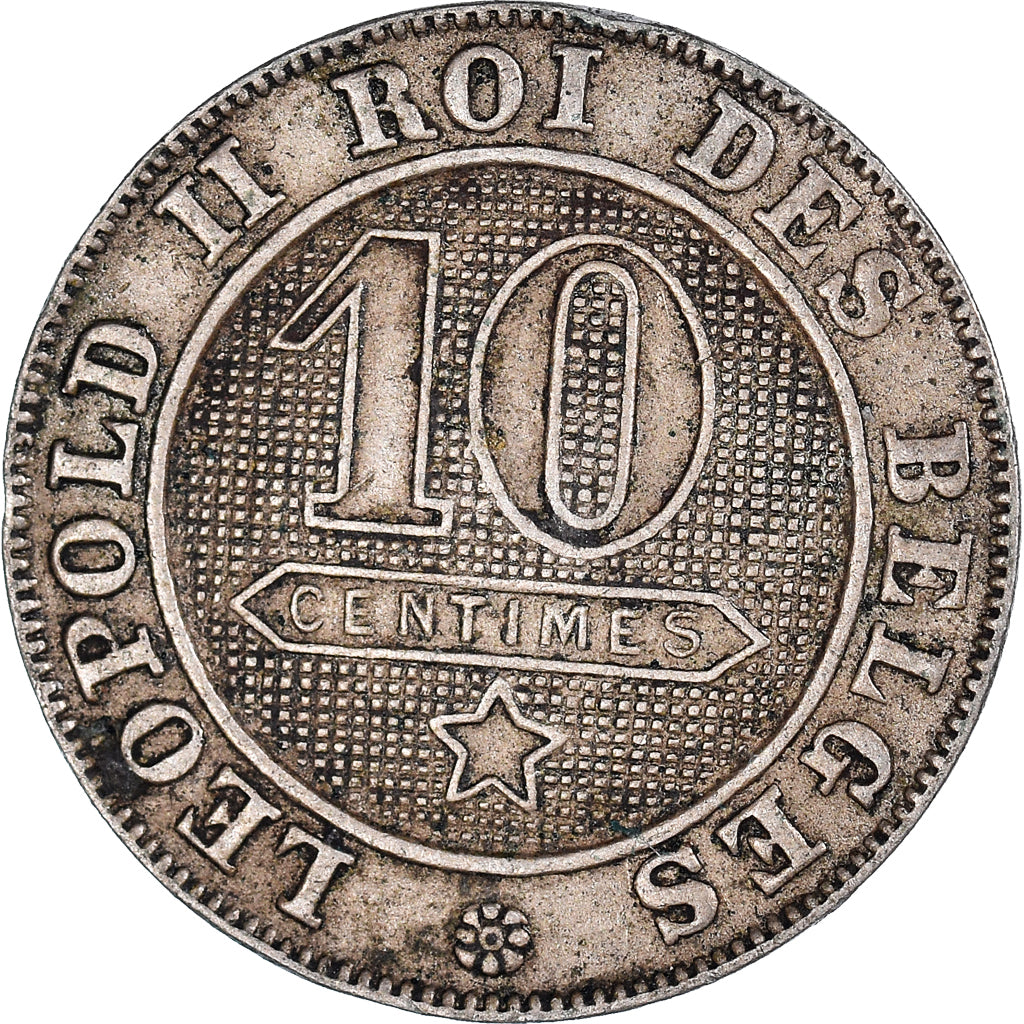 Münze, Belgien, 10 Centimes, 1894