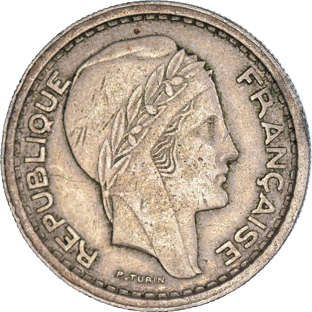Moeda, França, 20 Francs, 1949