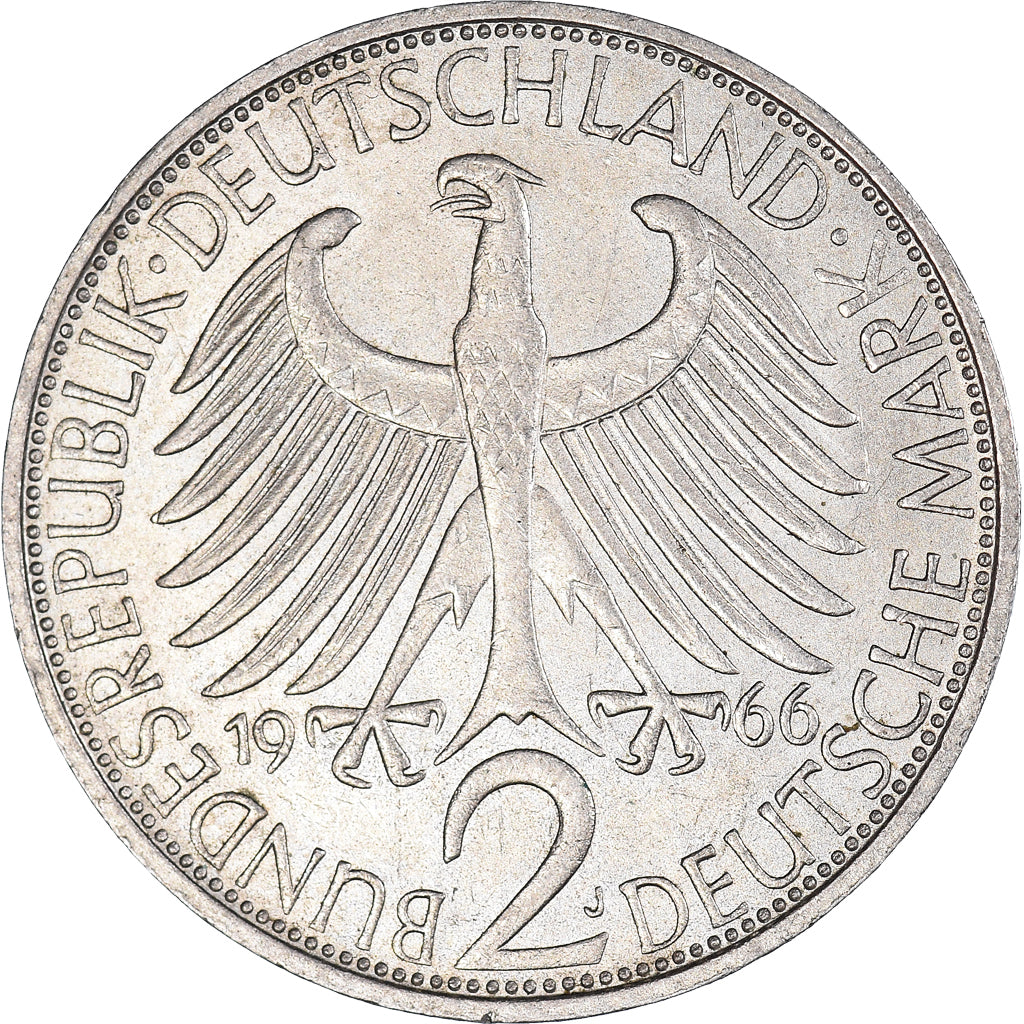 Coin, Germany, 2 Mark, 1966
