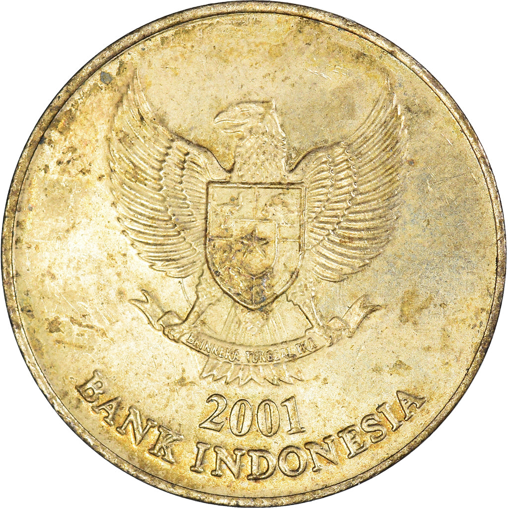 Monnaie, Indonésie, 500 Rupiah, 2001