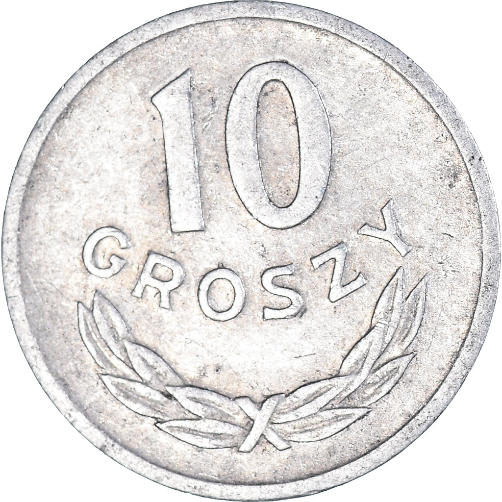 Münze, Polen, 10 Groszy, 1973