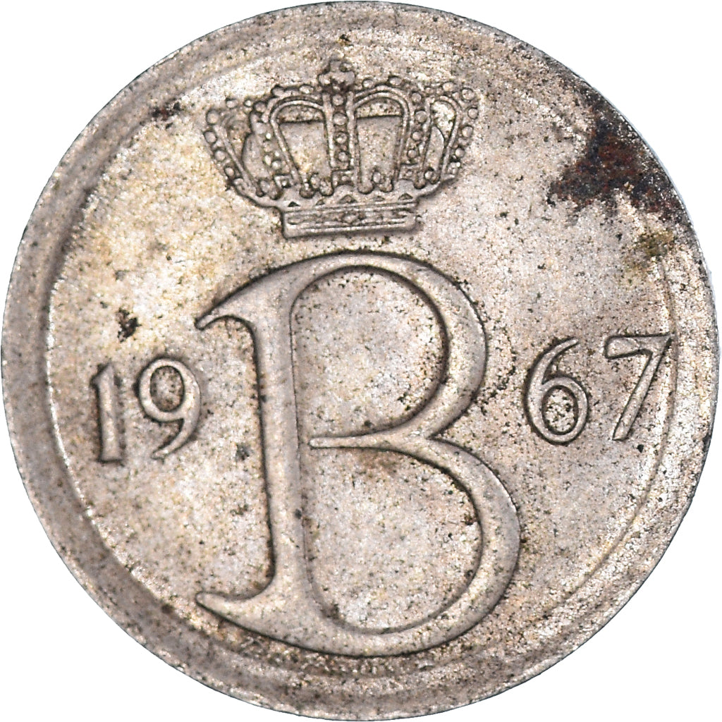 Moneta, Belgio, 25 Centimes, 1967