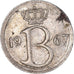 Moneta, Belgio, 25 Centimes, 1967