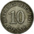 Moneta, GERMANIA - IMPERO, Wilhelm II, 10 Pfennig, 1911, Muldenhütten, BB