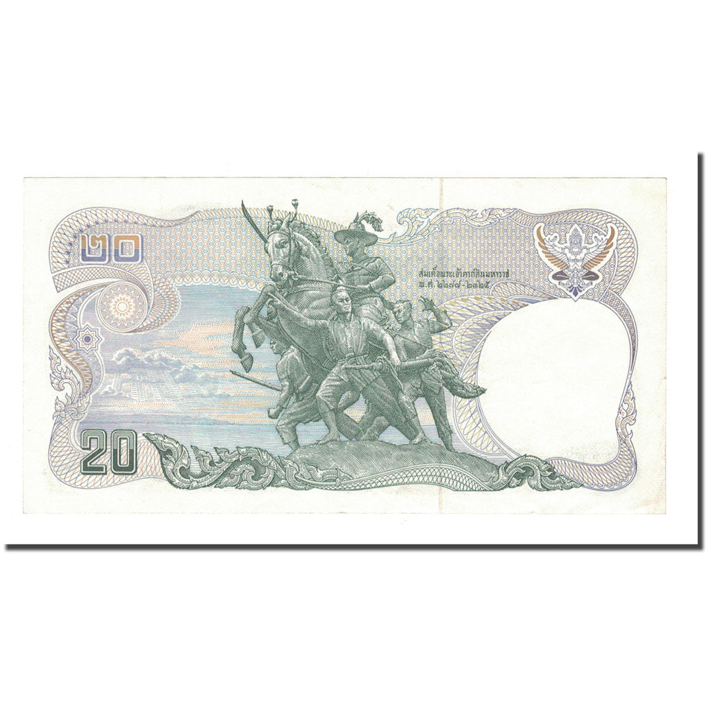 Banknote, Thailand, 20 Baht, KM:88, AU(50-53)