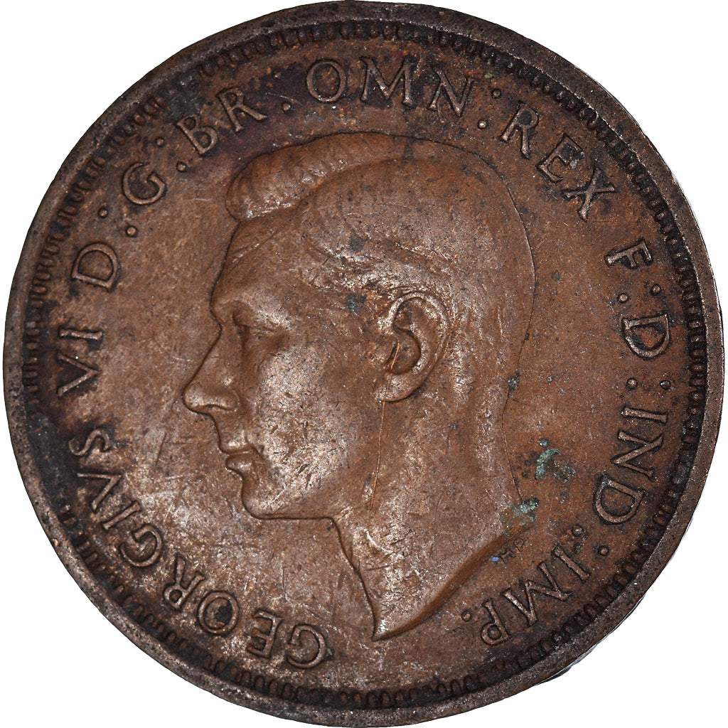 Coin, Great Britain, 1/2 Penny, 1940