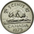 Moneta, Canada, Elizabeth II, 5 Cents, 1975, Ottawa, AU(50-53), Nikiel, KM:60.1