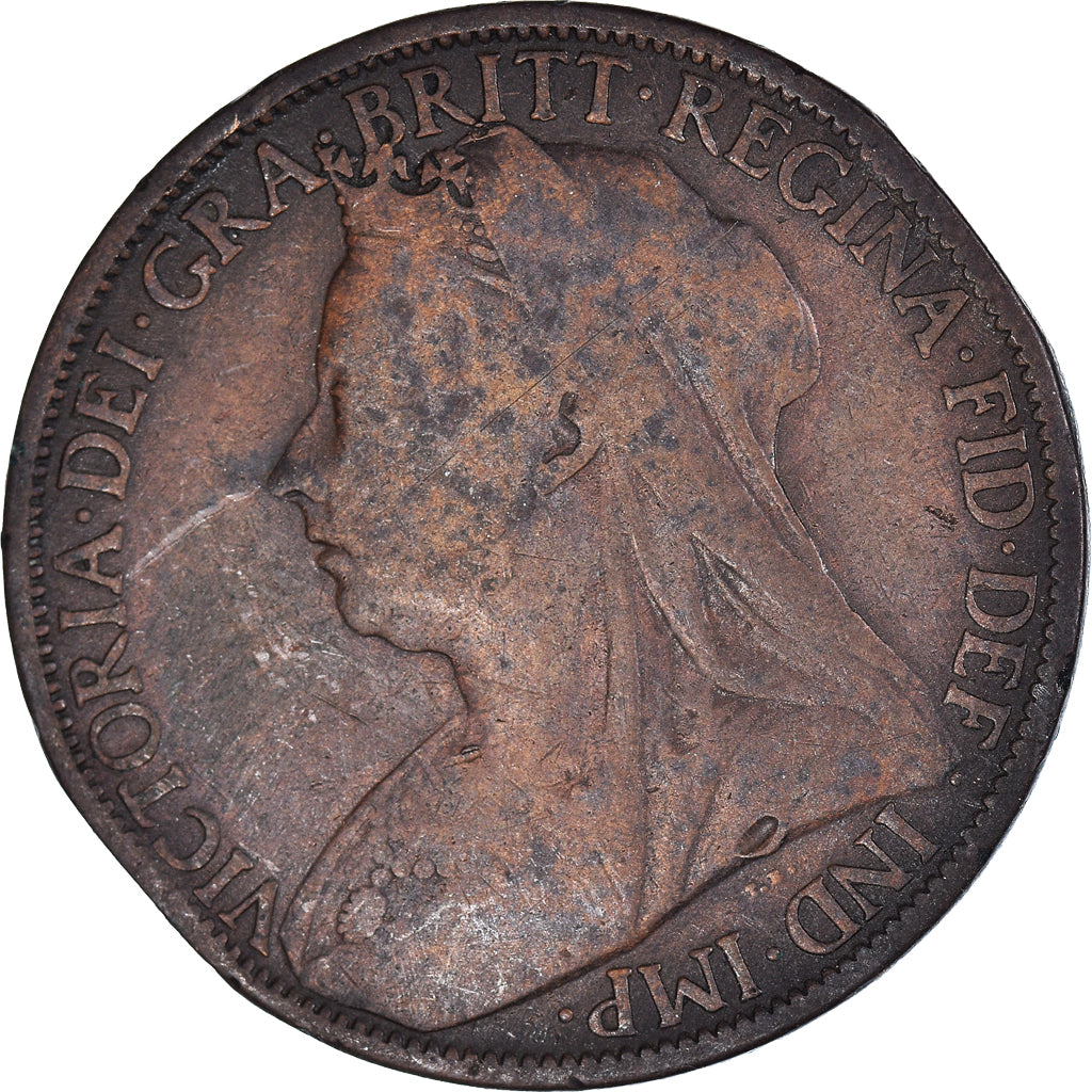 Moneda, Gran Bretaña, Penny, 1898