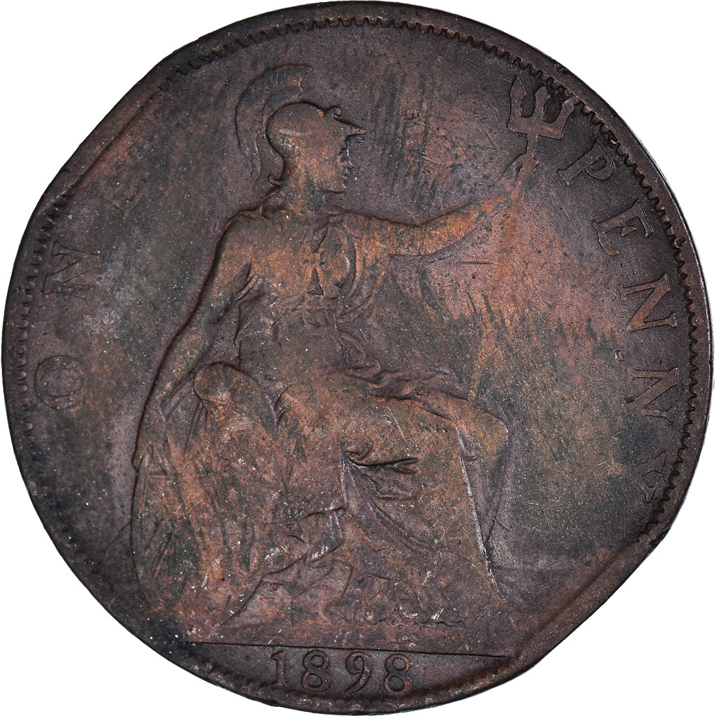 Moneda, Gran Bretaña, Penny, 1898