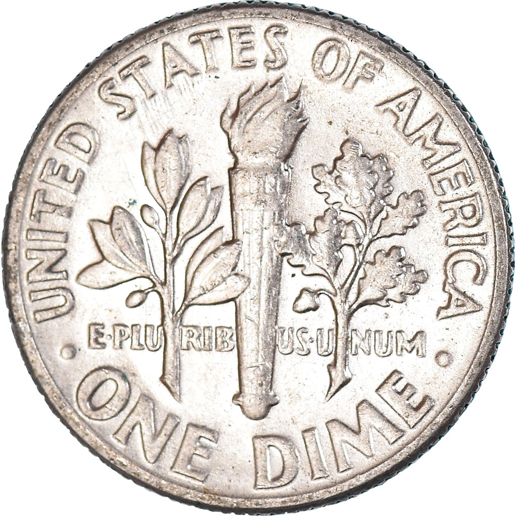 Monnaie, États-Unis, Dime, 1975