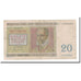 Billete, 20 Francs, 1950, Bélgica, 1950-07-01, KM:132a, BC