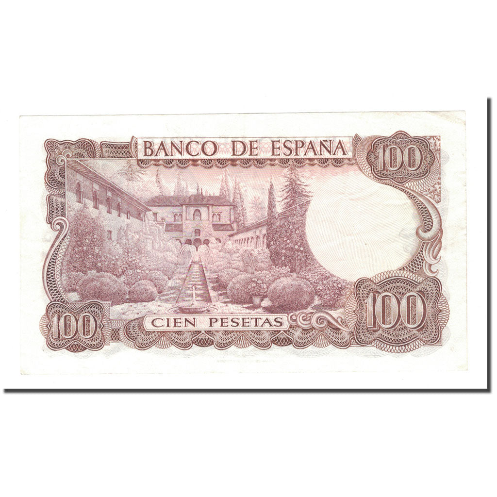 Banconote, Spagna, 100 Pesetas, 1970, 1970-11-17, KM:152a, BB+