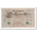 Biljet, Duitsland, 1000 Mark, 1910, 1910-04-21, KM:45b, TTB