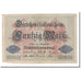 Banknote, Germany, 50 Mark, 1914, 1914-08-05, KM:49a, VF(30-35)
