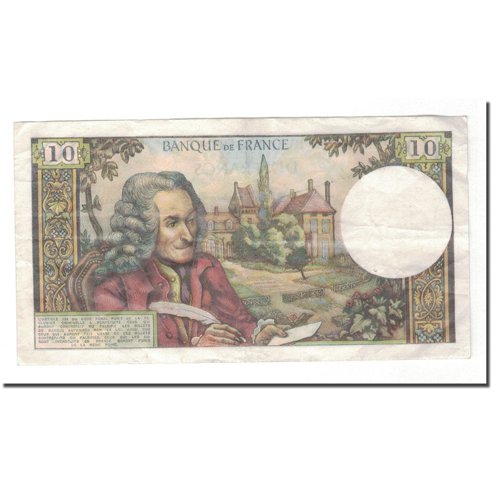Francia, 10 Francs, 1970, 1970-01-08, BB+, Fayette:62.41, KM:147c