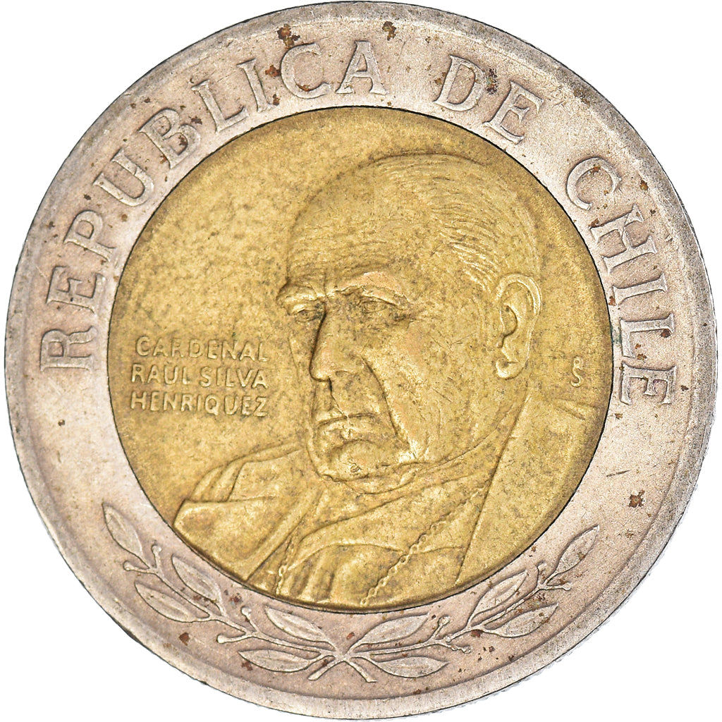 Monnaie, Chili, 500 Pesos, 2003