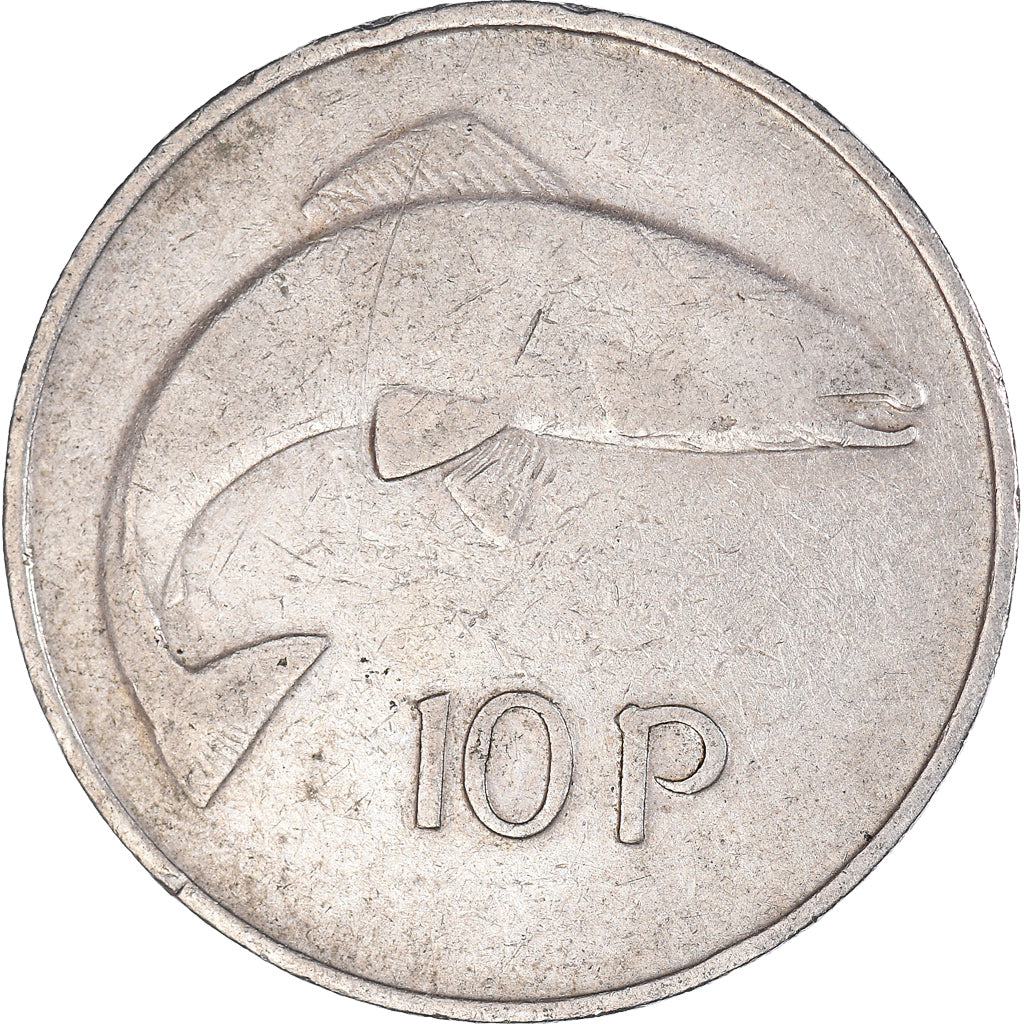 Munten, REPUBLIEK IERLAND, 10 Pence, 1976