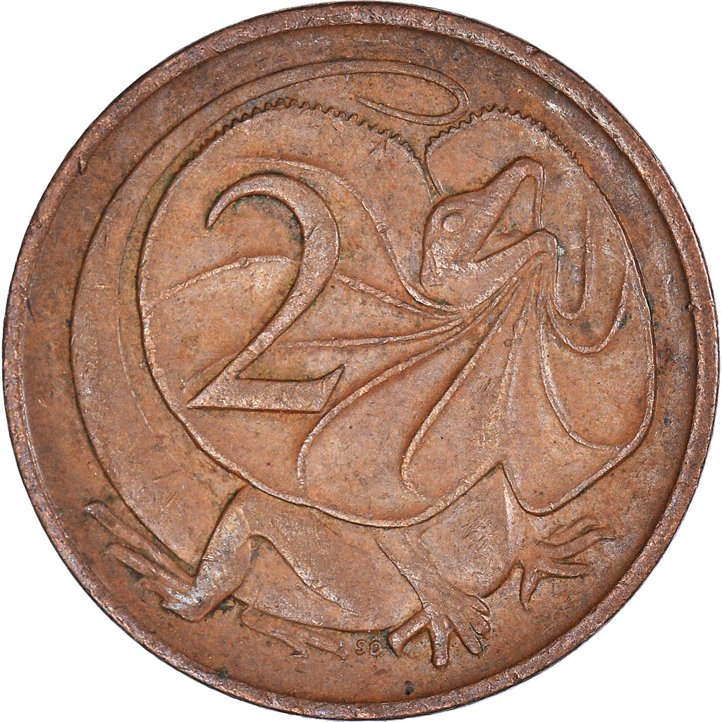 Moeda, Austrália, 2 Cents, 1976