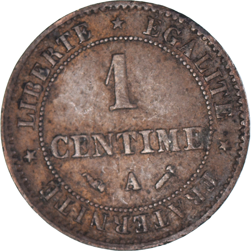 Monnaie, France, Centime, 1896