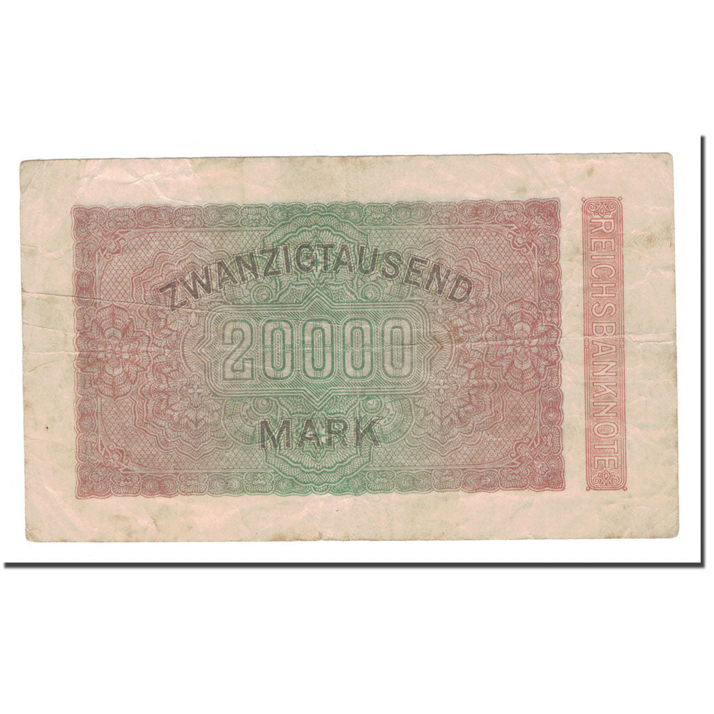 Banknote, Germany, 20,000 Mark, 1923, 1923-02-20, KM:85a, VF(30-35)