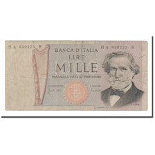 Banknote, Italy, 1000 Lire, 1969, 1969-02-26, KM:101a, VG(8-10)
