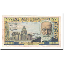 França, 500 Francs, 1954, 1954-03-04, EF(40-45), Fayette:35.2, KM:133a