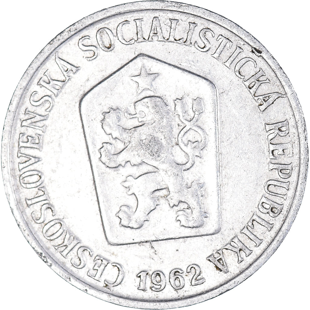 Moneta, Czechosłowacja, 5 Haleru, 1962