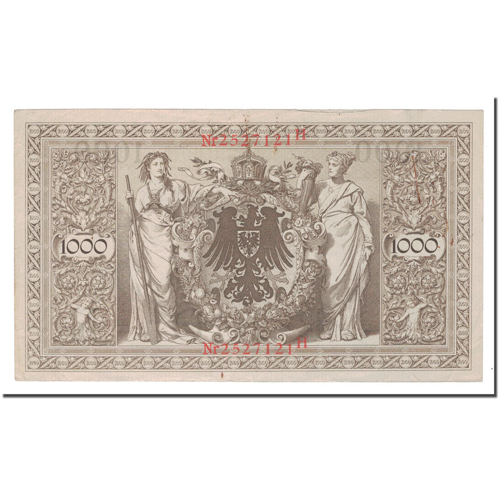 Banknote, Germany, 1000 Mark, 1910, 1910-04-21, KM:44b, EF(40-45)