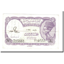 Banknote, Egypt, 5 Piastres, Undated (1940), KM:182j, EF(40-45)