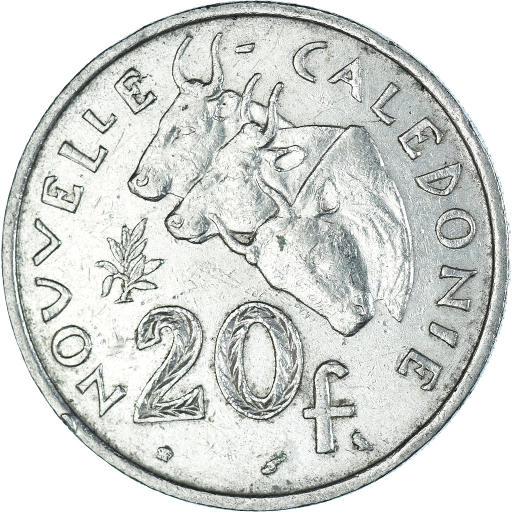 Monnaie, Nouvelle-Calédonie, 20 Francs, 1967